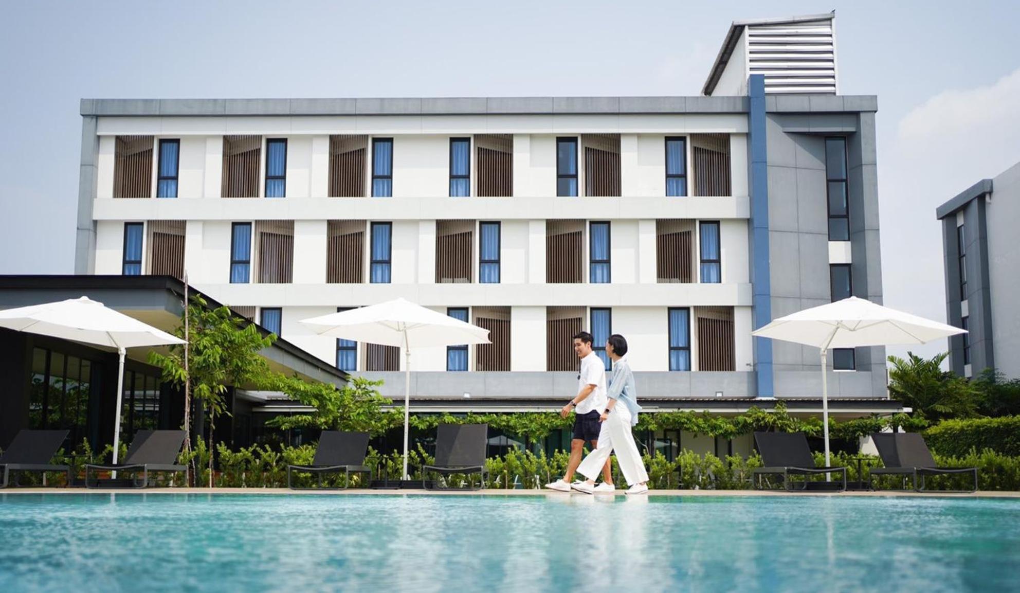 צ'נטאבורי Blue Rabbit Hotel מראה חיצוני תמונה